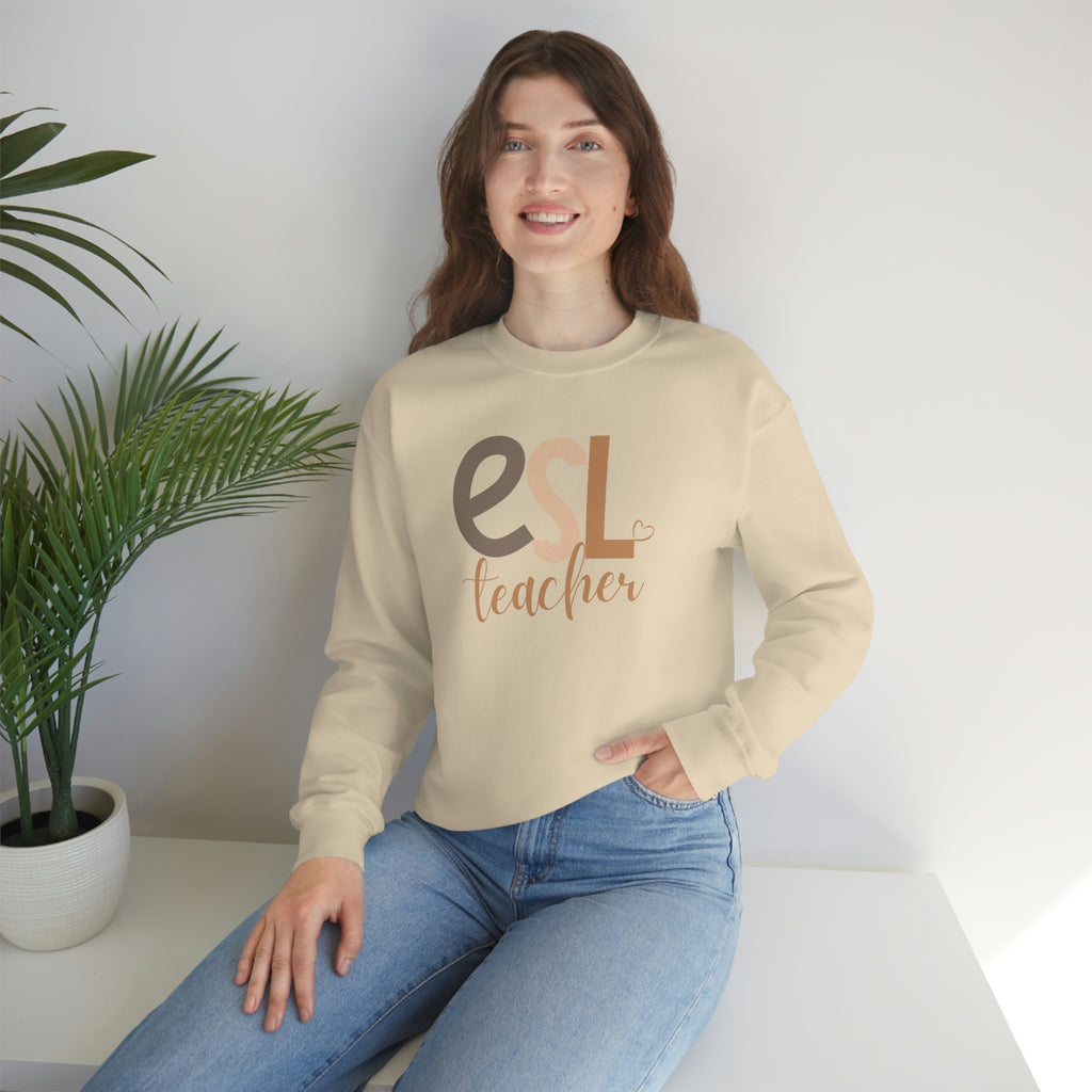 ESL Teacher Crewneck Sweatshirt