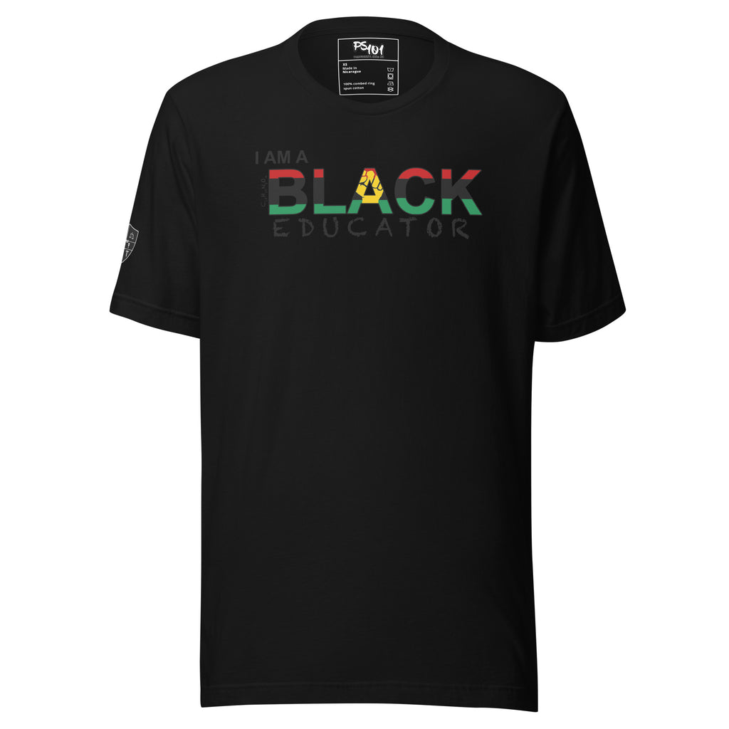 "I AM BLACK" - Educator Shirt