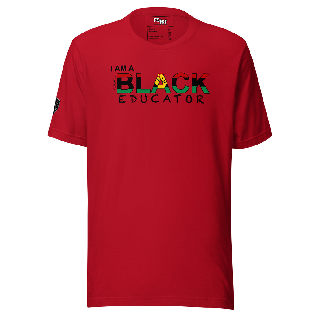 "I AM BLACK" - Educator Shirt